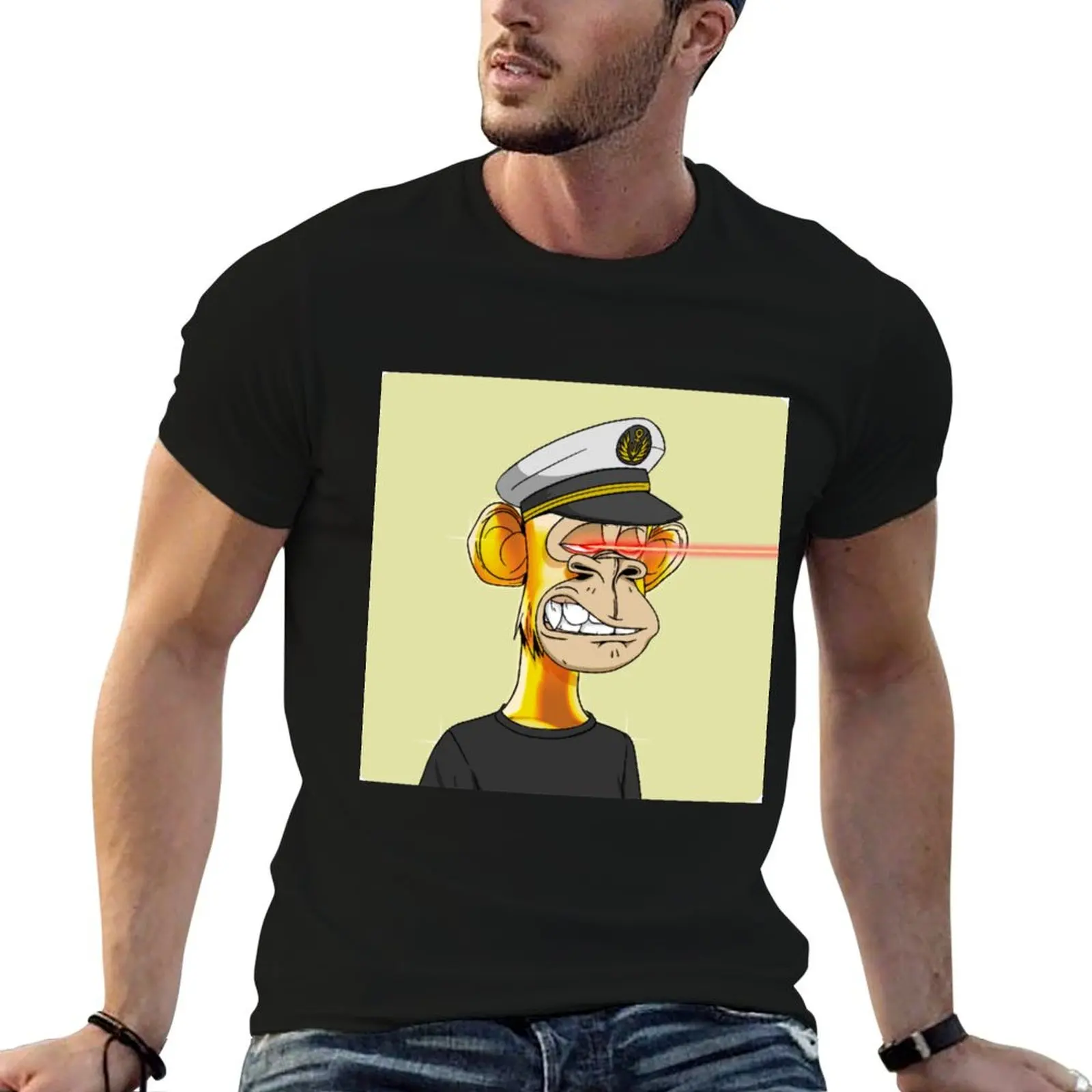 Bored Ape NFT [HI-RES] T-shirt décontracté à coupe ample pour l'été
