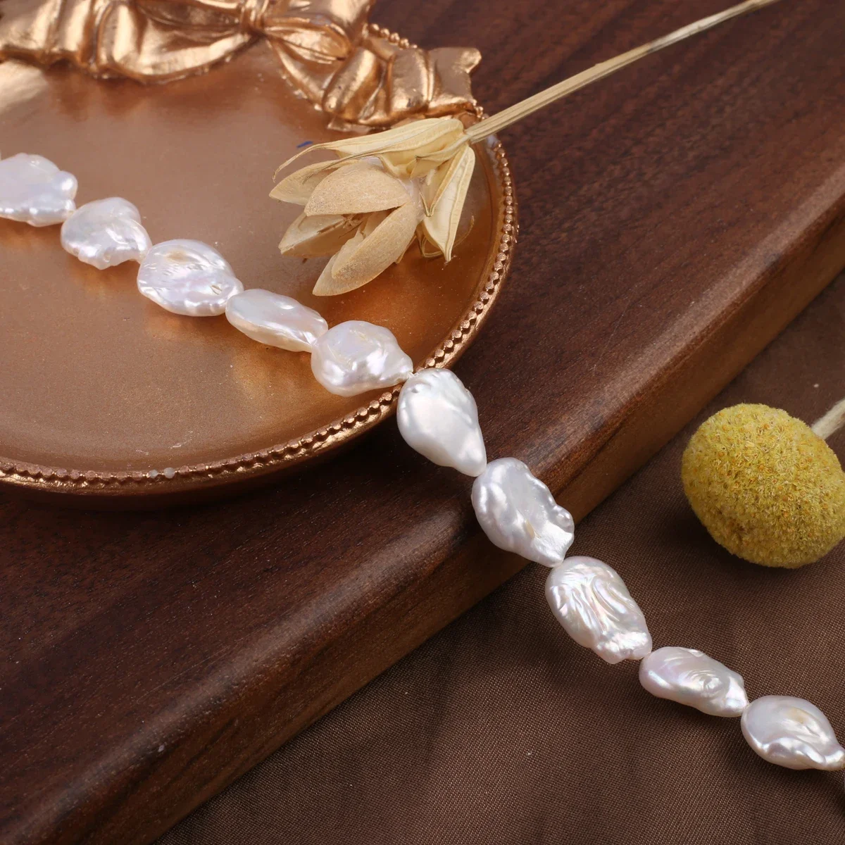 Natural Freshwater Pearl Baroque Beaded Irregular Water Drop Loose Beads for Jewelry Making DIY Necklace Bracelet Accessories