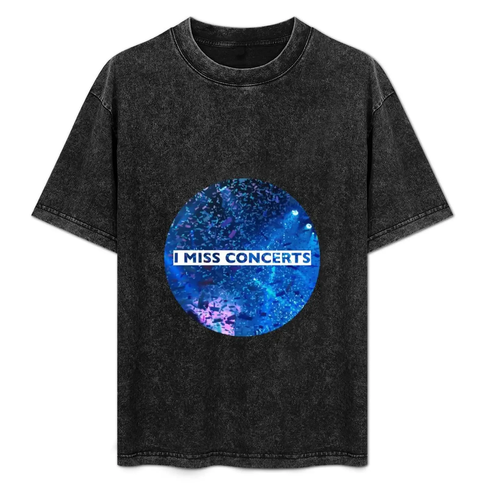 

i miss concerts!! with concert confetti! [100% of proceeds go to Crew Nation] T-Shirt anime stuff oversizeds t shirt for men