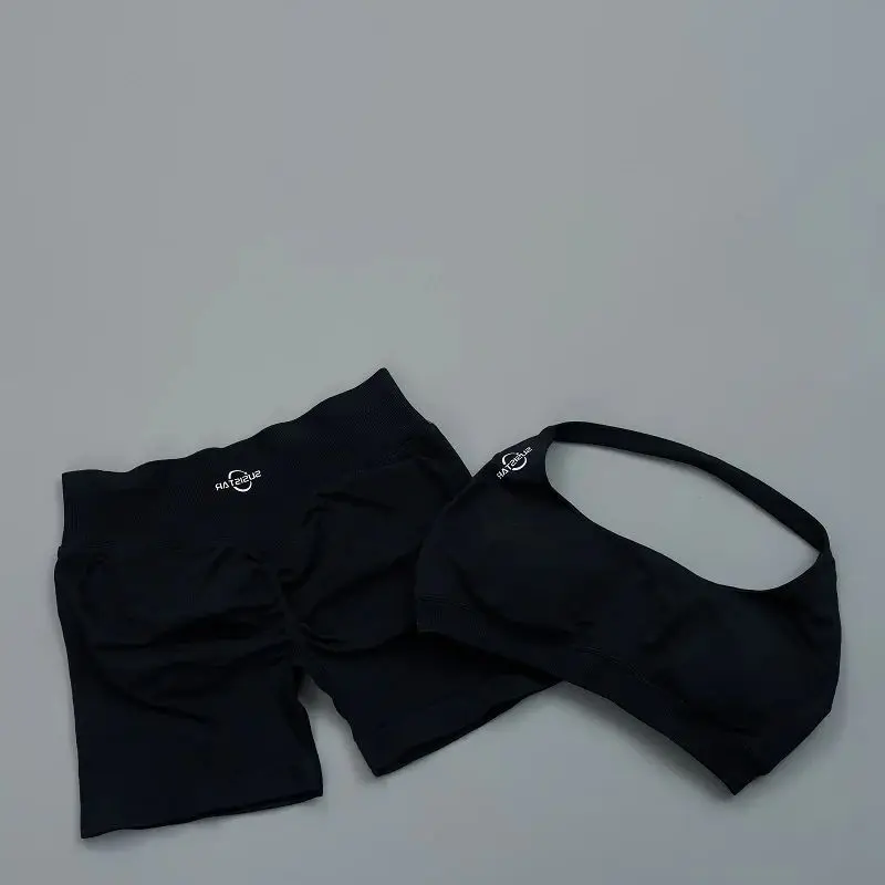 SUSISTAR สตรีออกกําลังกายกีฬา Bras Backless เบาะโยคะเสื้อกล้าม Crop Twist ต่ํากลับ Cami Bra สําหรับ Gym