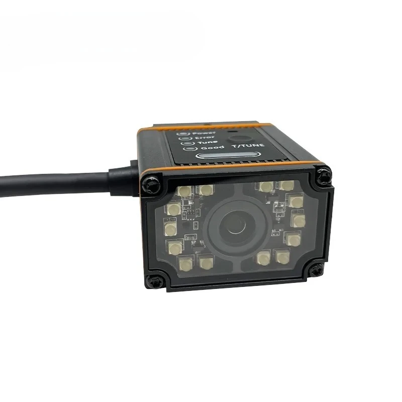 خط إنتاج LONVILL مصفوفة بيانات QR الصناعية DPM رمز الماسح الضوئي TCP IP التركيز القابل للتعديل USB RS232 إيثرنت ماسح الباركود #1