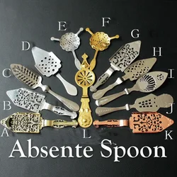 Bartender Tools Bitter Absinthe Spoon Stainless Steel Spoon Cocktail Ice Spoon
