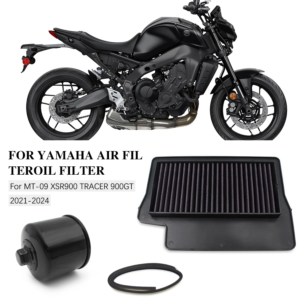 

Motorcycle Air Filter Intake Cleaner For YAMAHA MT 09 MT09 XSR 900 XSR900 tracer 900 2021 2022 2023 2024 Accessories