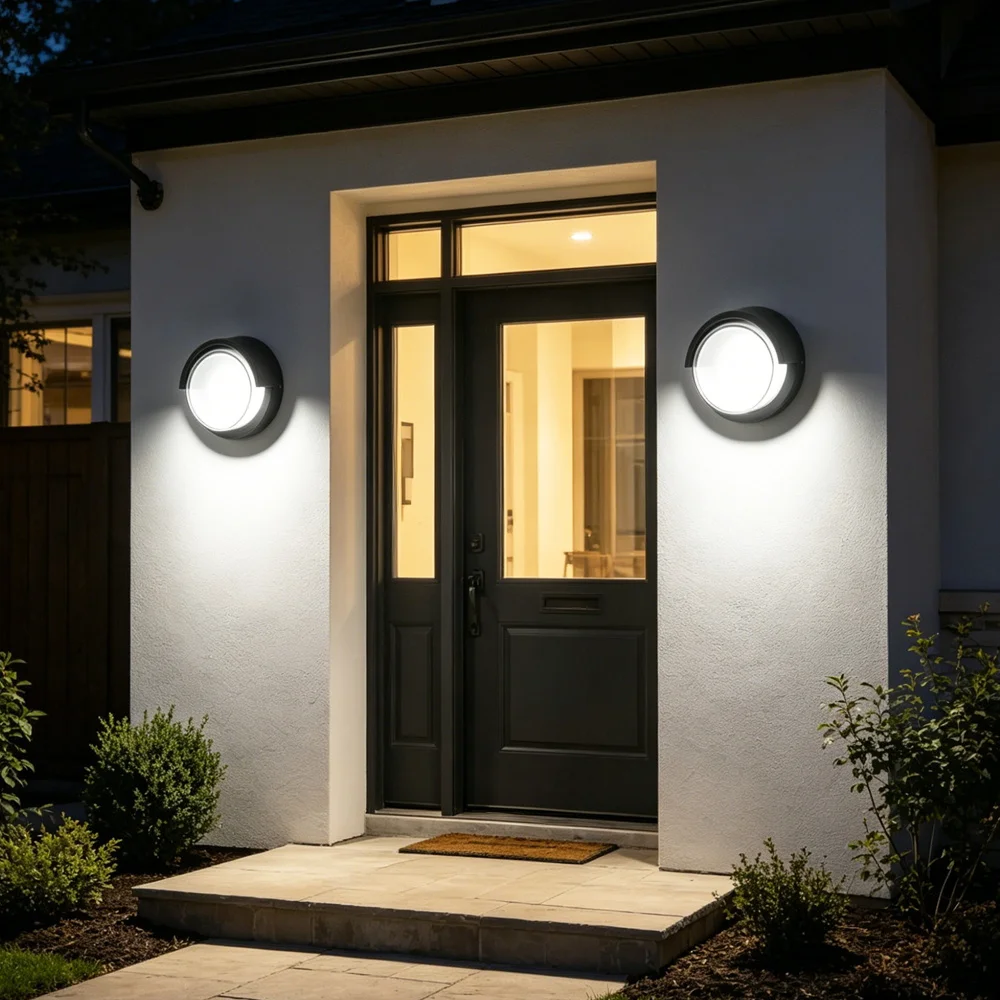 LED Wall Light IP65 Waterproof 12W Wall Lamp Decorative Light For Garden Gate Living Room Bedroom