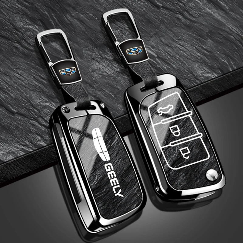 

Zinc alloy car key set suitable for Geely Emgrand EC7 EC8 GC6 EC715 EC718 Emgrand 7 EU7 EC7-RV EC718-RV 2015 2016 2017 key set