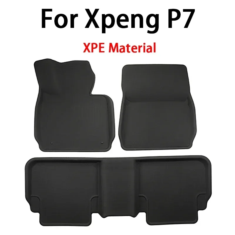 

Fully Surrounded Special Foot Pad For Xpeng P7 2021-2024 Waterproof Non-Slip Trunk Car Floor Mats XPE Modified Accessories