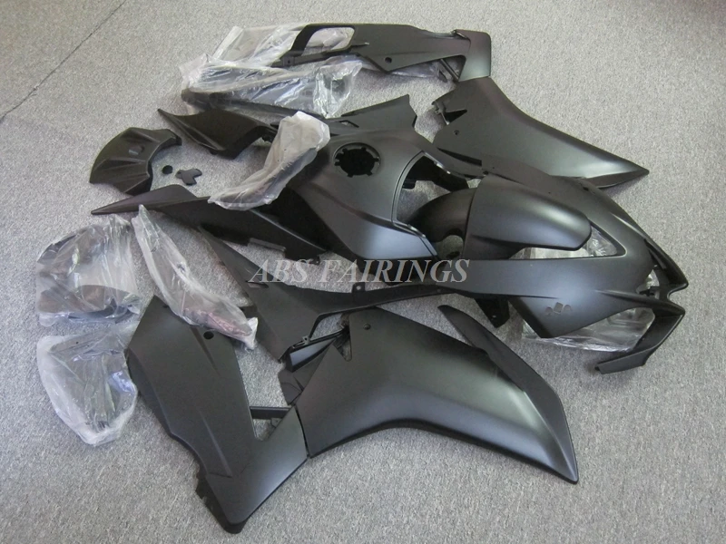 4Gifts New ABS Motor Fairings Kit Fit for Aprilia RS4 50 125 2012 2013 2014 2015 12 13 14 15 Bodywork Set Custom Black Matte