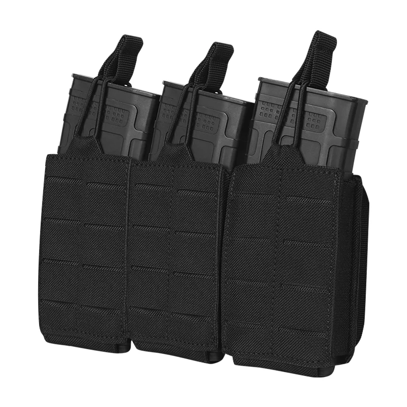 حقيبة مجلات ثلاثية لـ AK ، 1000D من القماش المركب ، القطع بالليزر ، من من من من من من من نوع AK ، من من من نوع M4 AK Mag