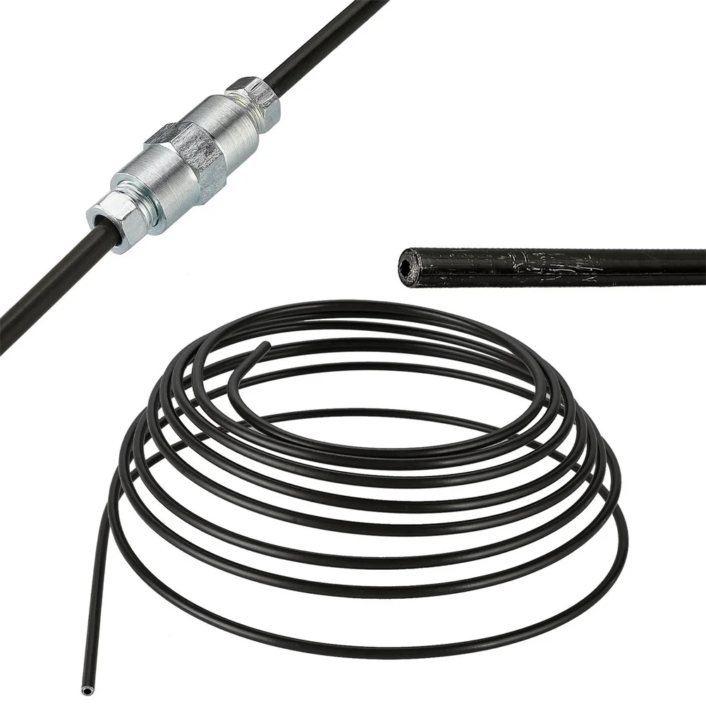 2 pieces 5m brake pipe with 20 nuts and 10 connectors 316 (4 75mm) for automotive brake and refrigeration installations