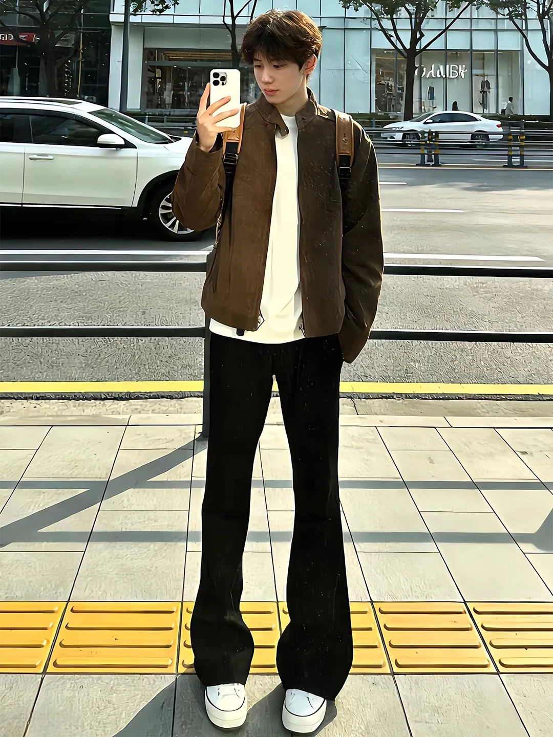 

Мужские джинсы Cleanfit Bla прямого кроя, весенние, удлиняющие ноги, с эффектом похудения, микро-клеш, из денима, со средней посадкой, на молнии