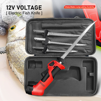 Household Electric Fish Knife Portable Kitchen Lithium Battery Cutter Electric Mini Tool Kitchen Knife Outdoor Cooking Knife