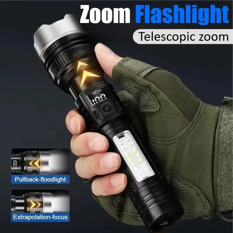 

Телескопическая зум-лампа, лазерная пушка, дизайн, цифровой дисплей, красный, синий, стробоскопическая вспышка, IP44, защита от атмосферных воздействий, для экстренной помощи на открытом воздухе