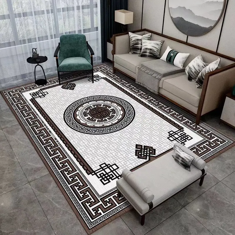 

Chinese Classical Carpets for Living Room Sofas 160x230cm Luxury Home Decoration Large Room Rugs Bedroom Washable Mats for Floor