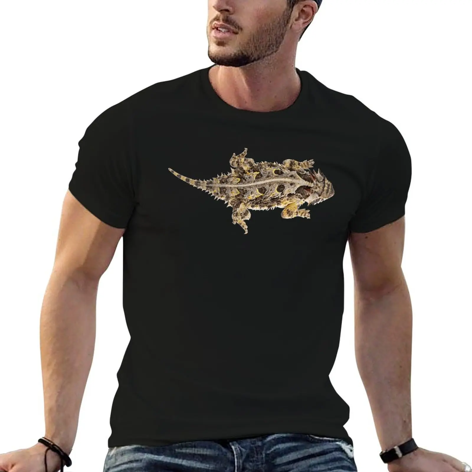 Texas Horned Lizard T-Shirt Lightweight Running Sports T-Shirt