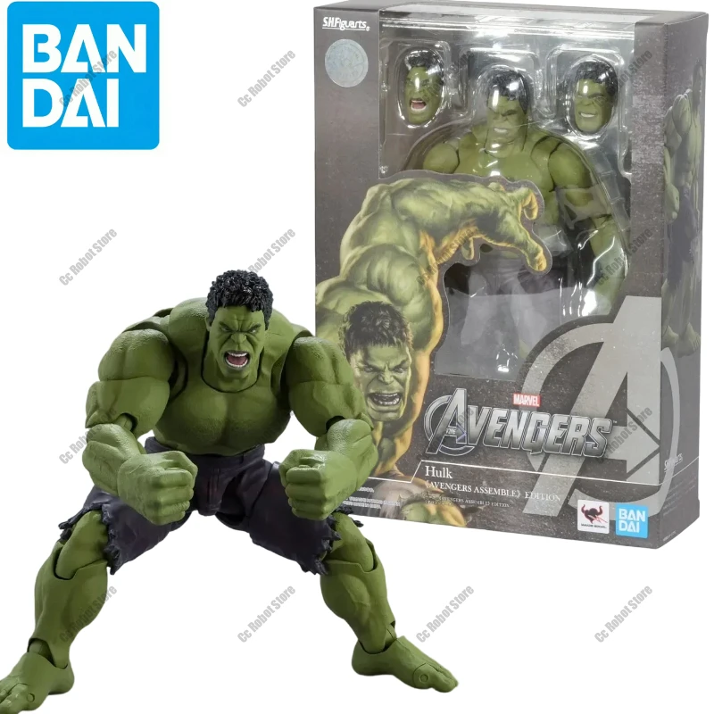 Disponibile Bandai Shf Marvel Avengers Endgame Edition Capitan America Iron Man Mk6 Thor Hulk Action Figure Giocattolo regalo da collezione