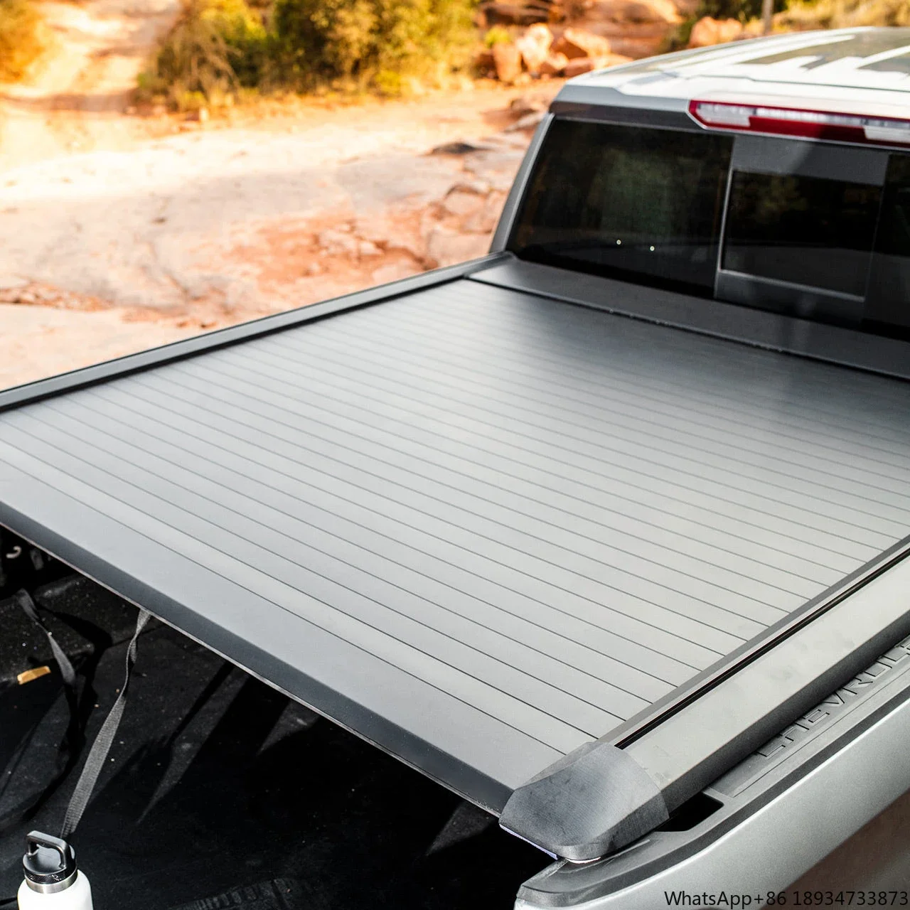 

Pickup Truck Bed Cover Aluminum Roller Shutter Electric Tonneau Cover for Tocama / TOYATA / GMC / Ford f150