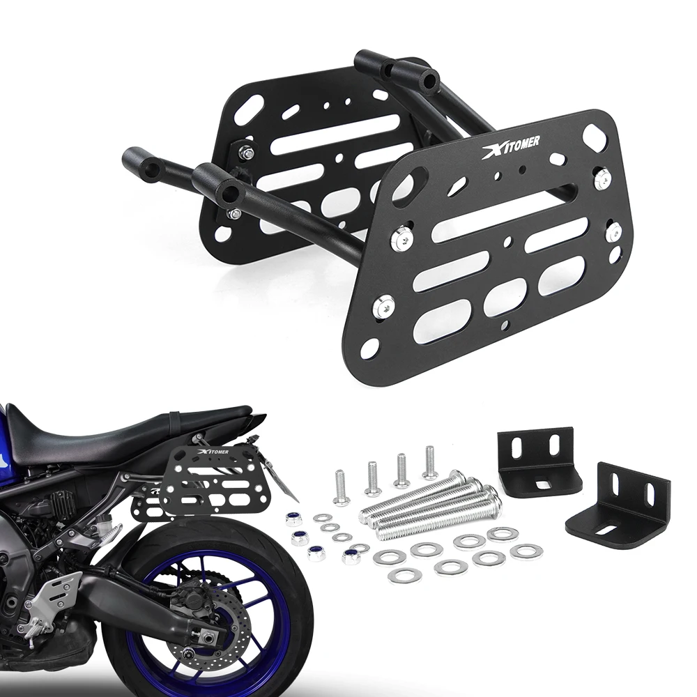 

Кронштейн для мотоциклетных кофров, боковые крепления, держатели для багажа, кронштейн для крепления боковых кофров MT-09/SP MT09 2021 2022 2023 для Yamaha