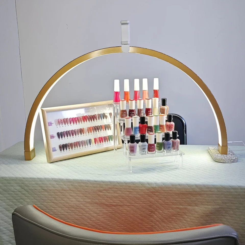 Compact LED Nail Lamp for Professional Beauty Use