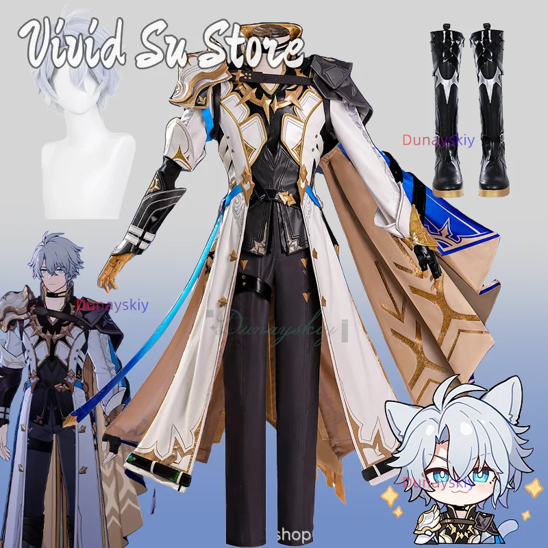 

Игра Honkai Star Rail Phainon Косплей 코스프레 Парик Униформа Реквизит Полный комплект Игровой наряд Хэллоуин Для мужчин Женщин Карнавальная вечеринка