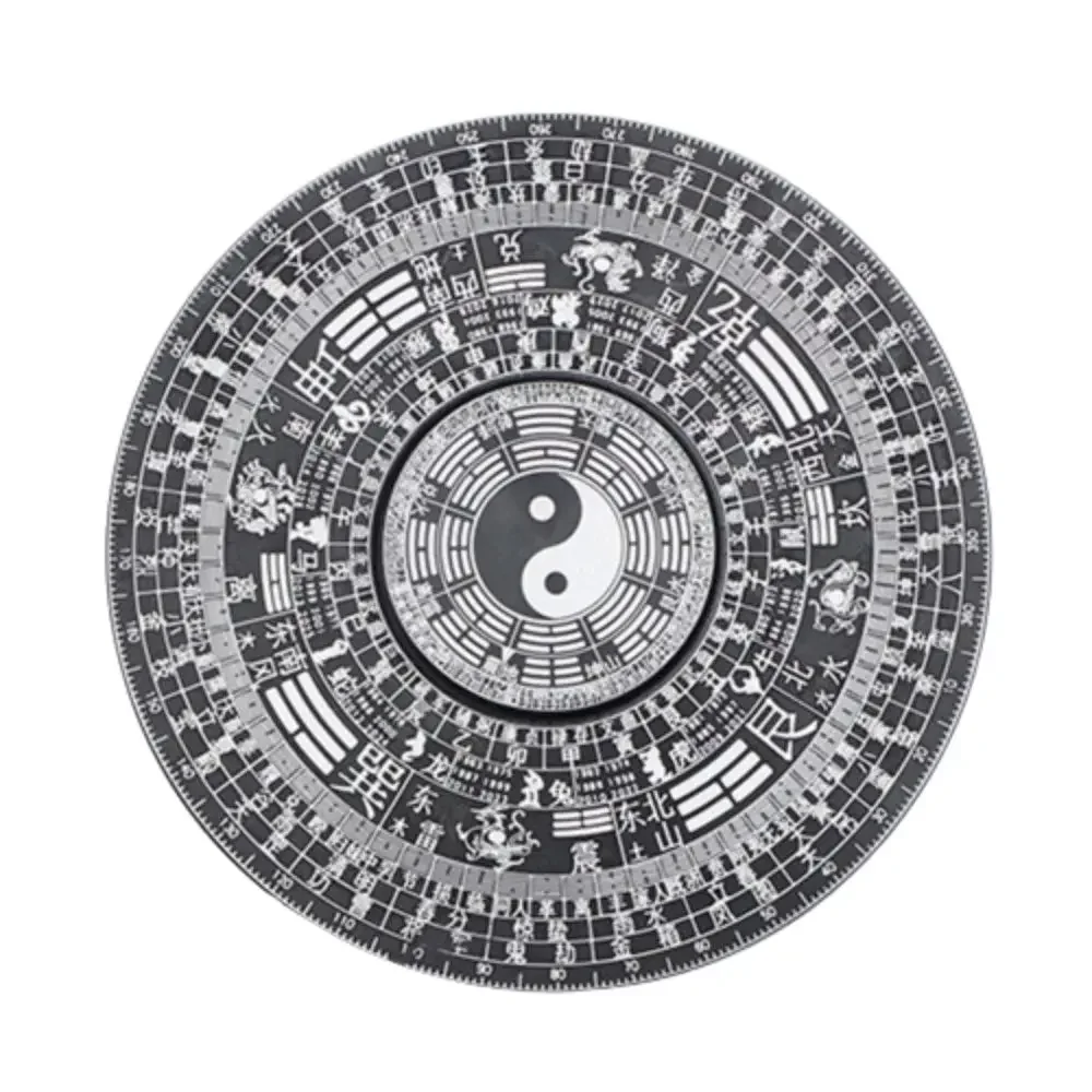جيروسكوب معدني بالكامل، جيروسكوب بأطراف الأصابع، تشكيل تاي تشي باجوا، Zhouyi Feng Shui 64 Gua Compass، لعبة الكبار والأطفال، st
