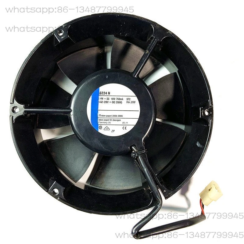 Fan for 6224N inverter 24V DC 18W 750MA used 90% new