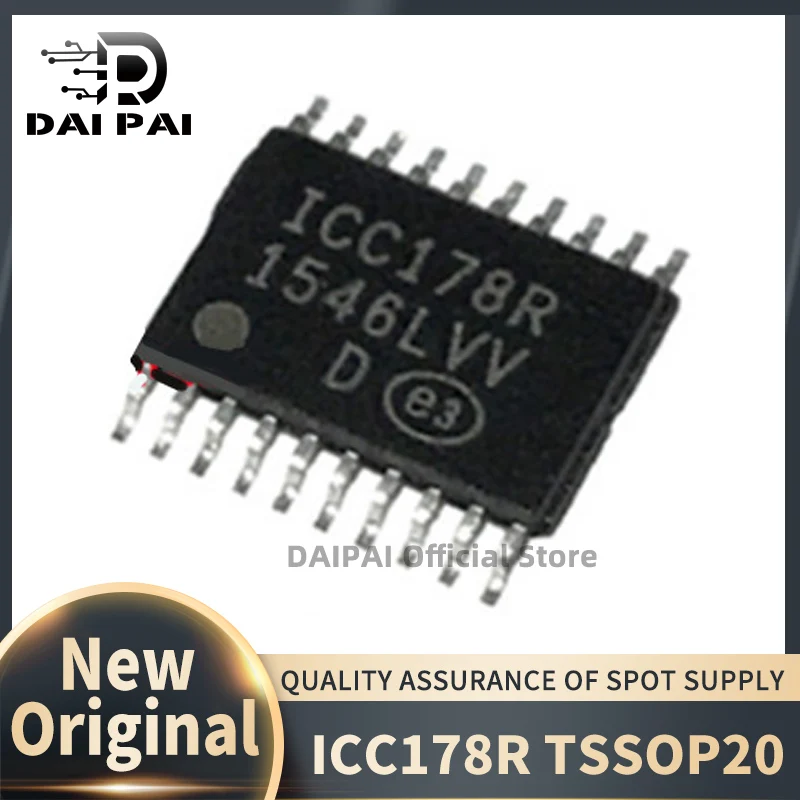 

(10Pcs-50Pcs/Lot) 100% New original ICC178R ICC178 TSSOP20 Chipset