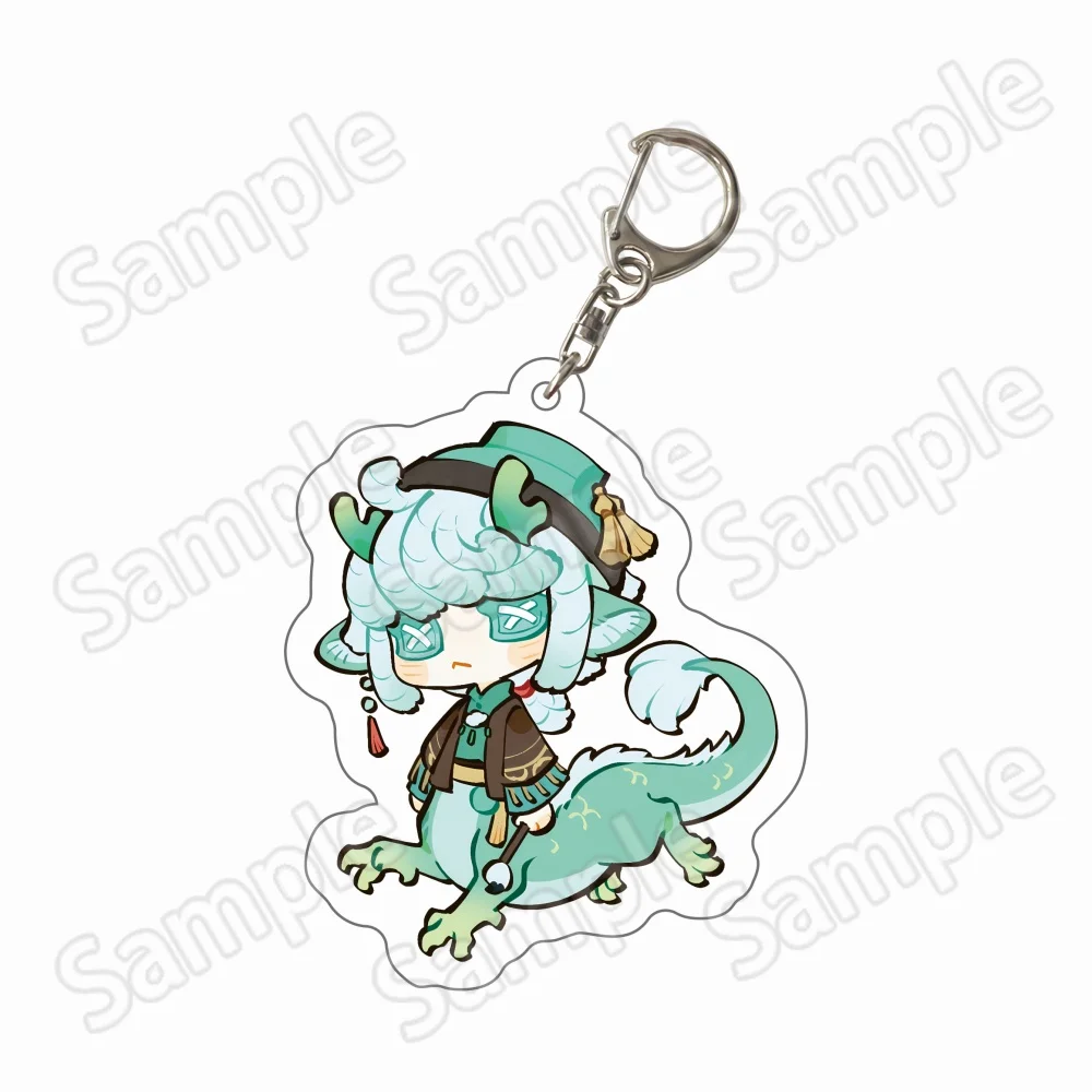 Game Anime Identity V Mike Andrew Luca Eli Emma Acrylic Keychain 6cm Chibi IDV Seer Prisoner Gravekeeper Keyring Kawaii Gift view 4