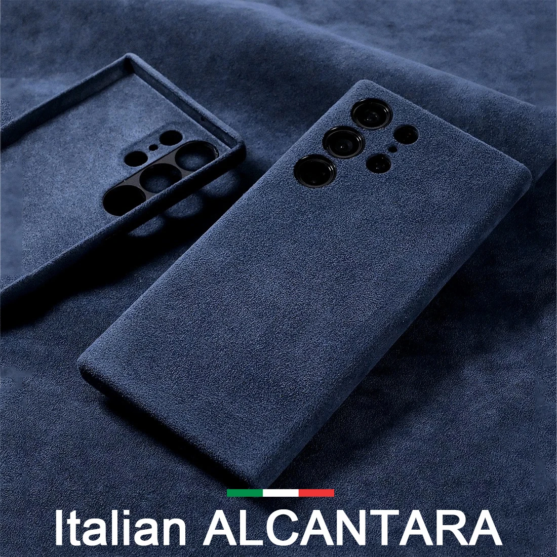 

Чехол для Samsung Galaxy S24 S25 Ultra Plus ALCANTARA, магнитный чехол, деловой кожаный чехол для телефона S25 S24 Ultra