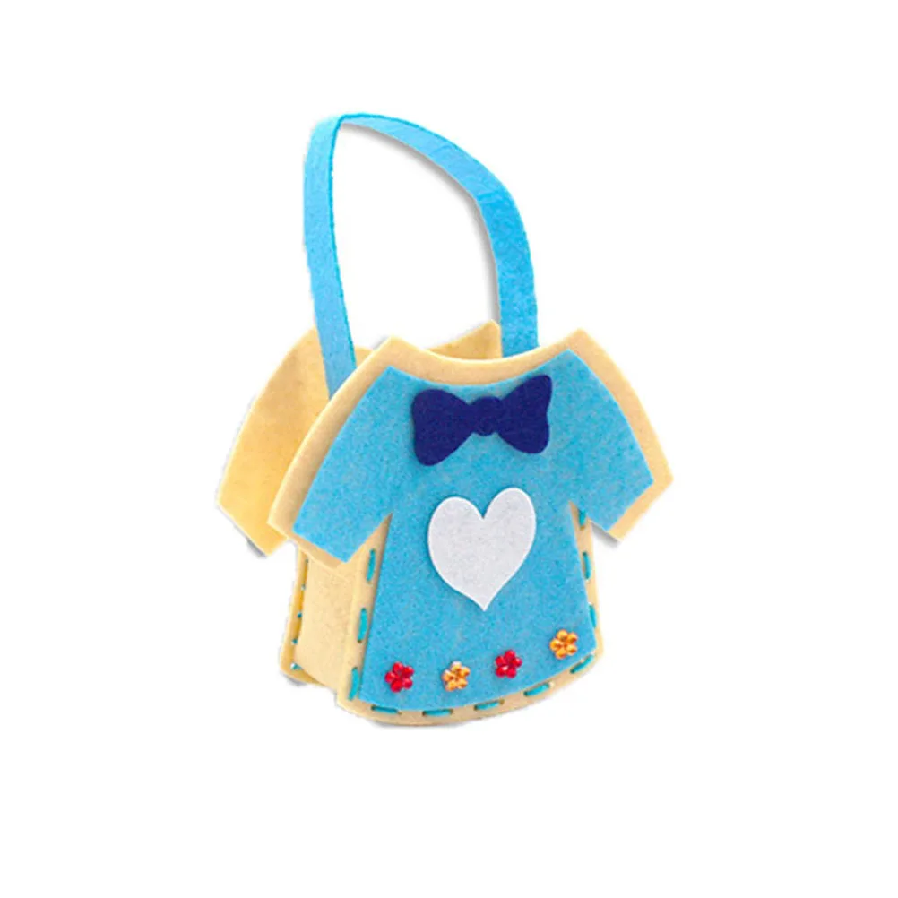 

6 Pcs Nonwovens H bags Kids Cartoon H bags Wallet Making Diy H bang Reusable Sewing Crafts