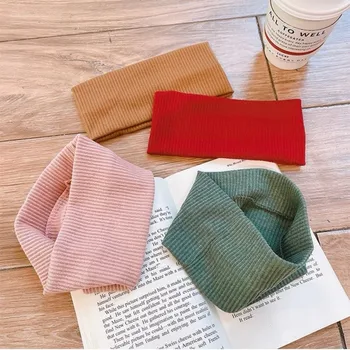 Alternative view of Women'S Knitted Wide-Brimmed Headband - Versatile And Sweat-Absorbent, Suitable For Daily Use Or Sports