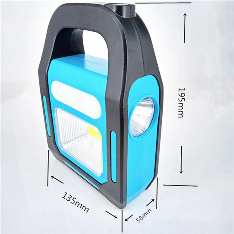 ABUP-5X 3 In 1 พลังงานแสงอาทิตย์ USB ชาร์จ COB LED Camping โคมไฟ, ชาร์จสําหรับอุปกรณ์, กันน้ําไฟฉายฉุกเฉิน LED Light