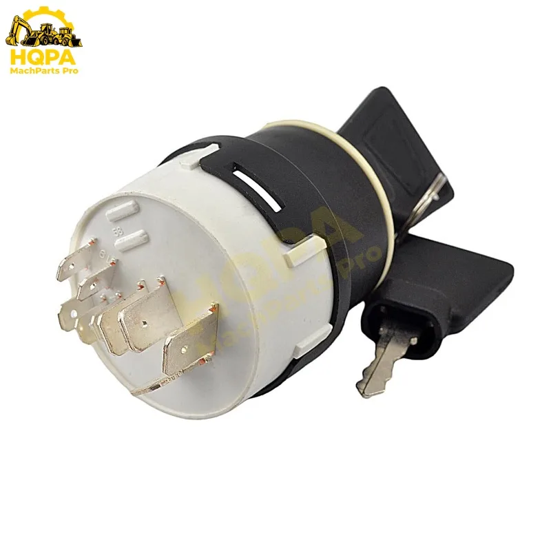 701/80184 Ignition Switch with 2 Keys 3 Position 9pins For JCB Loader 2CX 3CX 4CX Excavator 8014 8018 8027 8055 8015 8016 8018