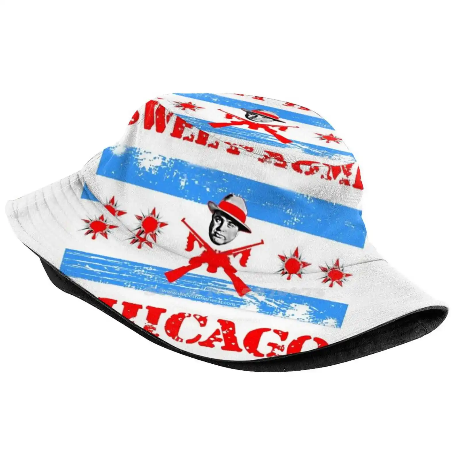 Sweet Home Chicago Unisex Summer Cap Sunscreen Hat Sweet Home Chicago White Sox Southside Hitmen Al Capone Scarface Tony