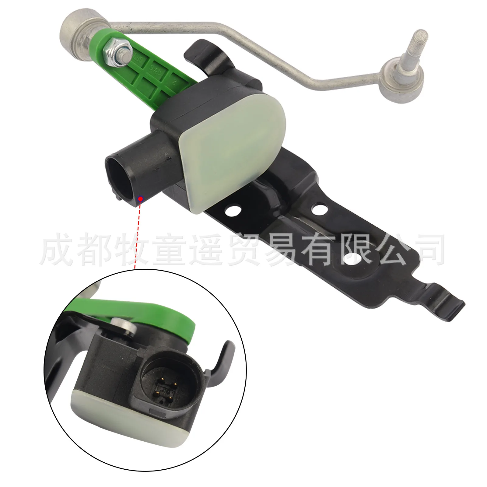 1 Pc Height sensor OE: 4F0941285B front left, for Volkswagen Audi, headlight level sensor AMEXIAOXU