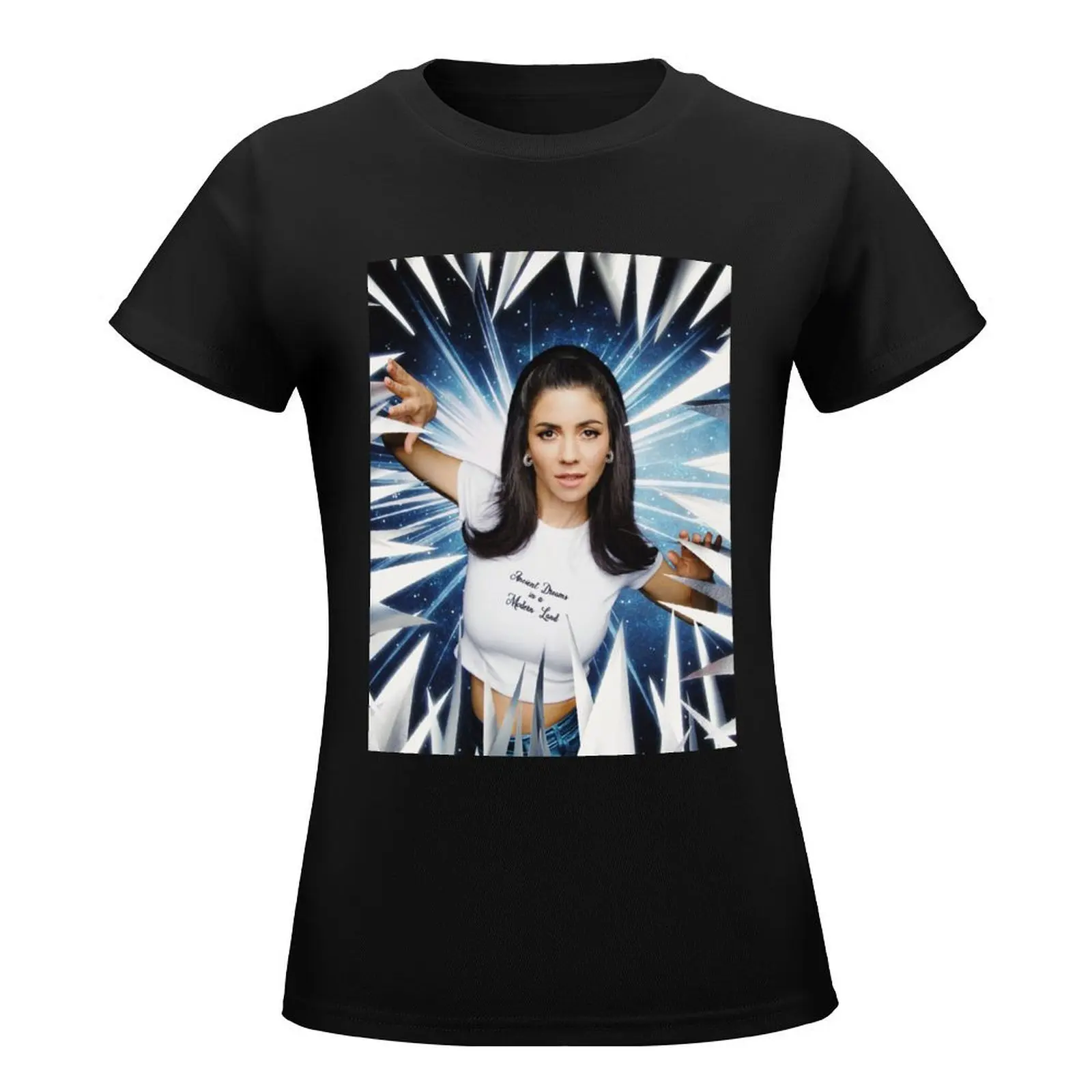 MARINA - Ancient Dreams In A Modern Land Single T-Shirt oversized shirts graphic tees funny female Woman fashion
