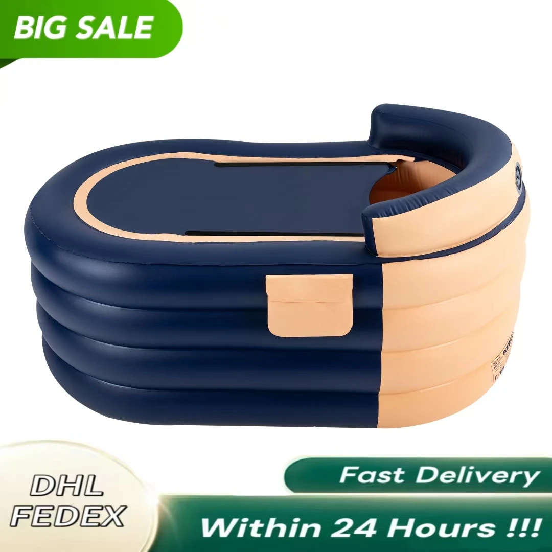 Piscina gonfiabile, 33,07x55,11x29,13 pollici, PVC, capacità 220 libbre, pompa ricaricabile wireless, schienale ergonomico