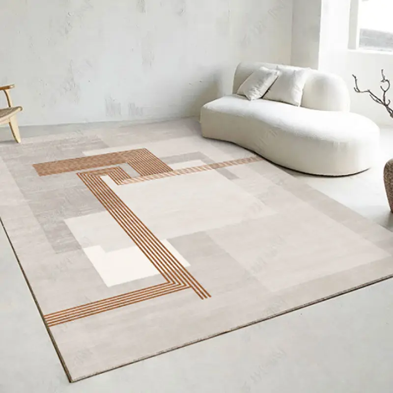 Light Luxury Living Room Carpet, Home Decoration, Bedroom Large Rugs, Sofa, Coffee Table Rug, Non-Slip, Dirt-resistant Porch