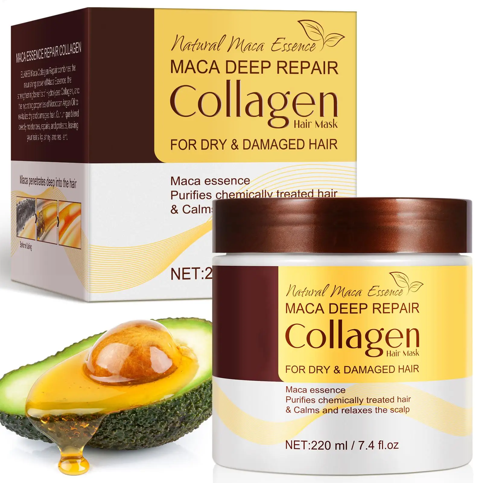 

Hair Mask Magicall Keratin Hair Mask Effectively Repair Damaged Dry Hair 5 Seconds Nourish Restore Soft Hair Repair Conditioner