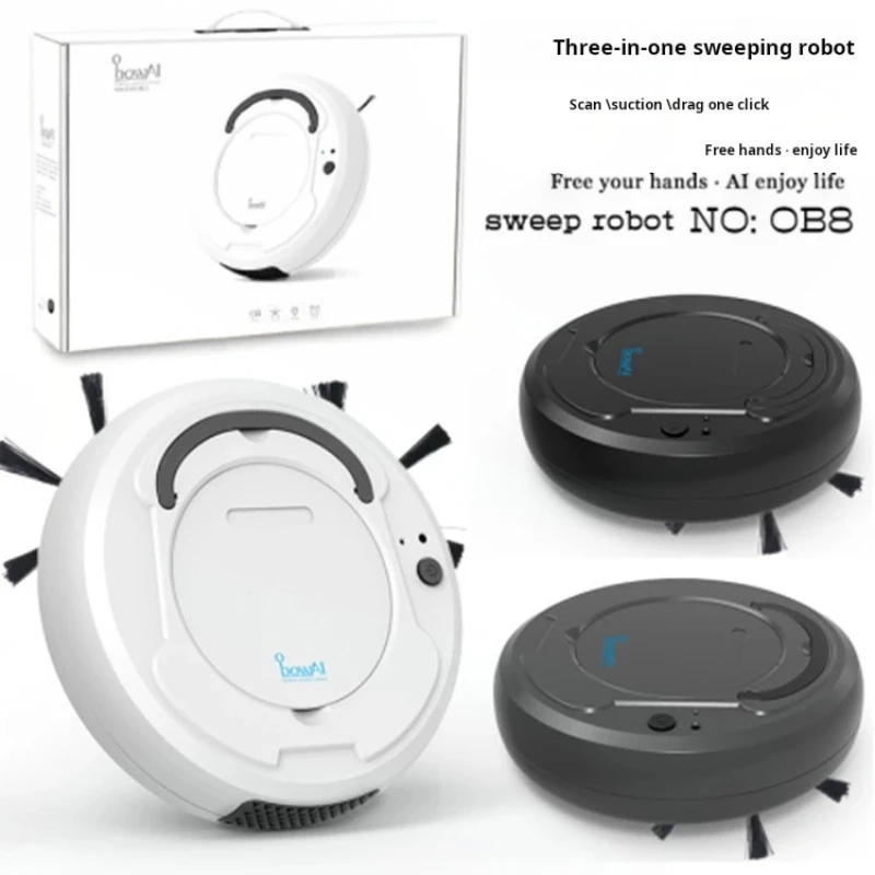 Smart sweeping robot household rechargeable Intelligent Vacuum Cleaner Home Charging Three-in-one Vacuum Cleaner Robot Cleaning