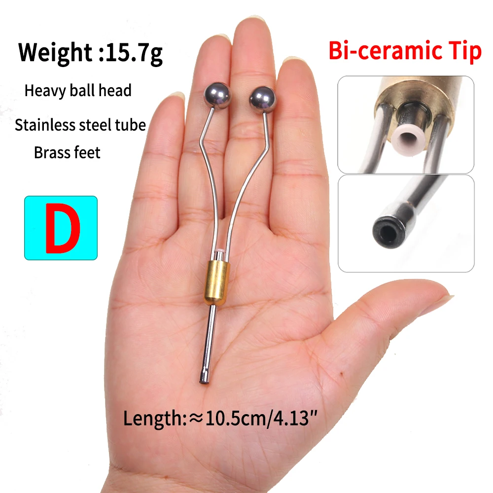 Ellllv Soporte de Bobina Latón/Acero Inoxidable para Mosca - imagen 4