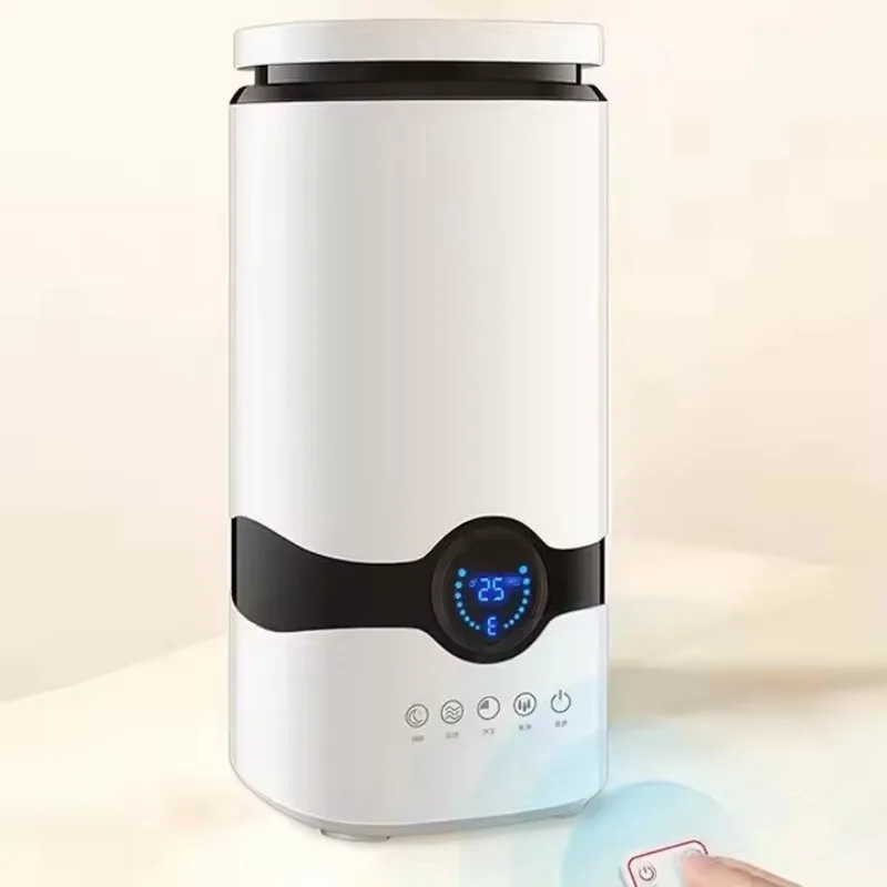Home Ultrasonic Humidifier LCD Screen Display Essential Oil Diffuser Intelligent Remote Control Air Purifying Humidifier