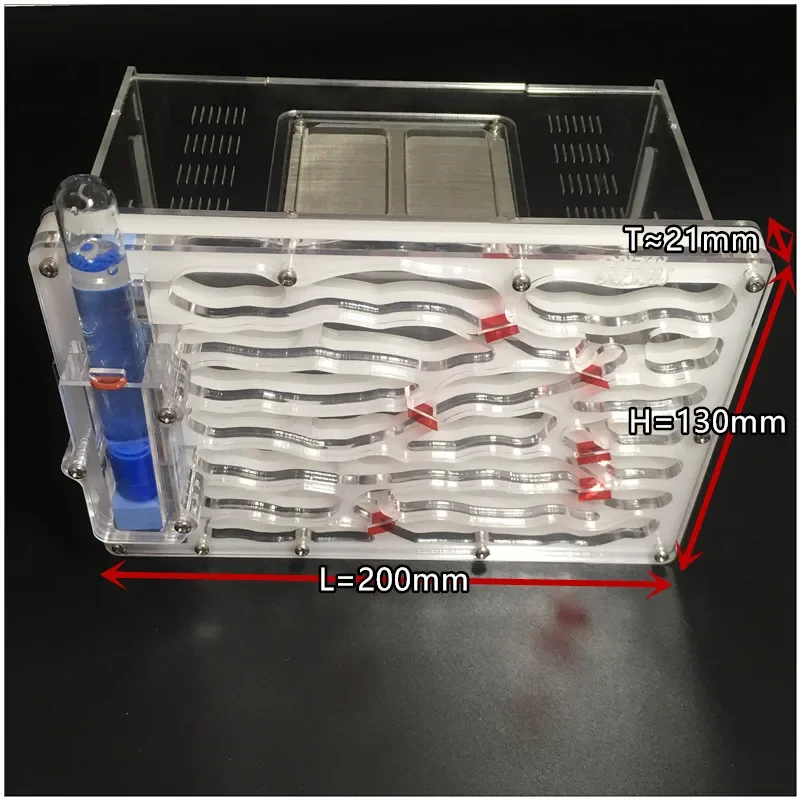 CWXTGS 1PCS Acrylic Ant Nest Pets Living Ant Home Villa Alternative Ant Workshop Bionic 2