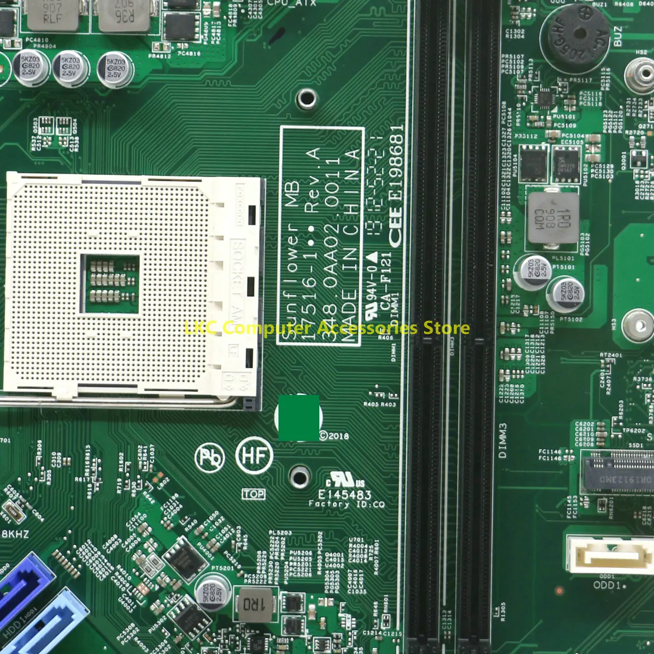 New FOR HP Pavilion 590 690 Motherboard 17516-1 942023-001 942023-601 L47134-001 AM4 Mainboard 100% Tested