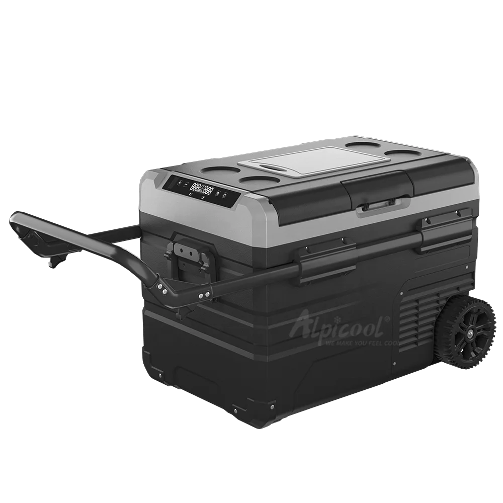 Alpicool TWW35/45/55 Solar Fridge and Freezer Portable Fridge Freezer Car Fridges with Wheels Outdoor Cooler(Without battery)