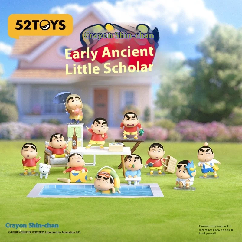 

52TOYS карандаш Шин Чан слепая коробка ранние древние маленькие картофельные серии винтажные модные игрушки ручной работы орнамент периферийные подарки