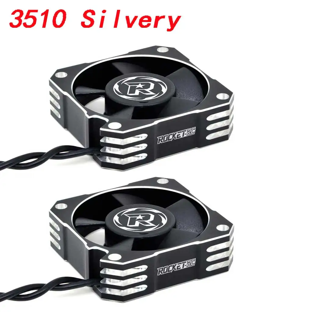 2PCS Rocket RC 25mm 30mm 35mm 40mm 50mm Warmteafvoer Koelventilator Grafiet Fan Cover voor Borstelloze Motor ESC RC Auto Deel
