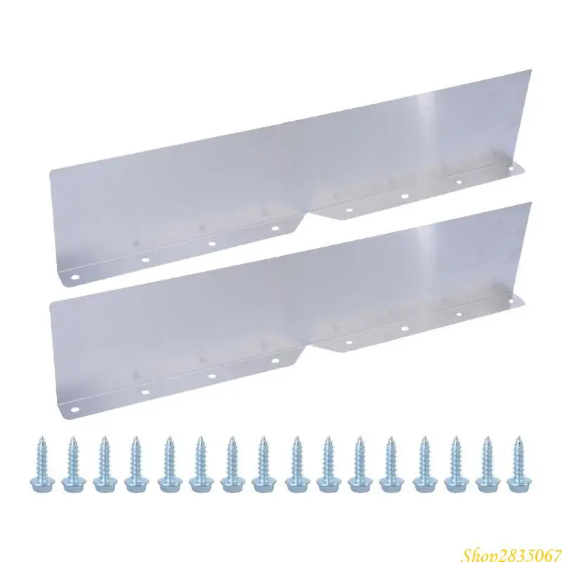 

2pcs Металлический охранник -охранник замена водосточных охранников долины для долины для газона и прямых домов 831f