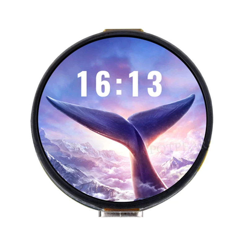 Picture 3: ESP32-C6 1.32inch AMOLED Round Touch Display Development Board 466×466 Pixels Supports AI DeepSeek doubao  Wi-Fi 6/Bluetooth 5