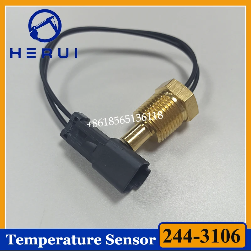 

2443106 244-3106 Temperature Sensor for 414E 416D 416E 416F 420D 420E 420F 422E 422F 424D 428D 428E