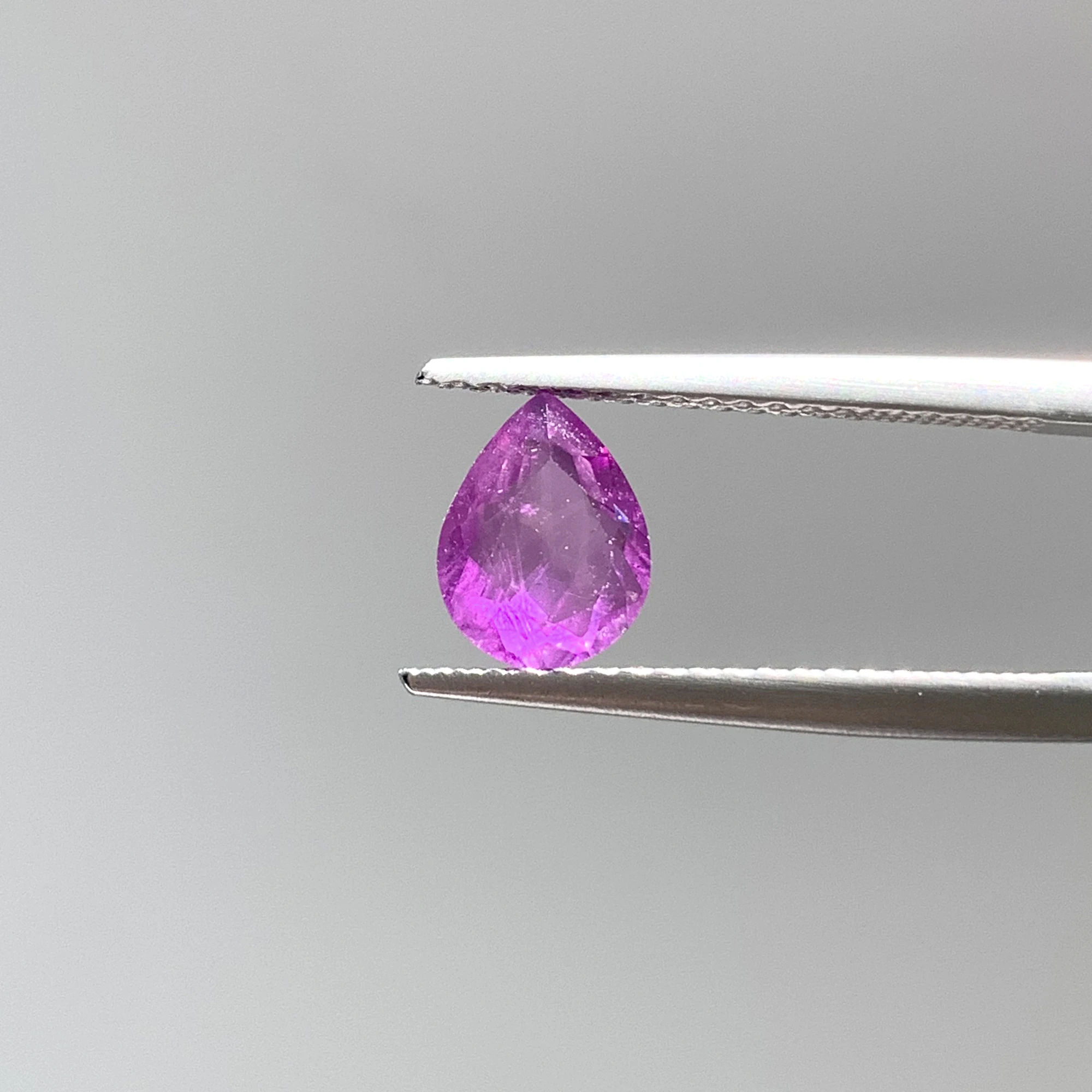 

New Pear Shape Fantasy Purple Fusion Stone for Making Fusion Jewelry
